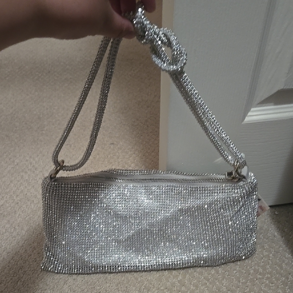 Rhinestone Clutch Bag